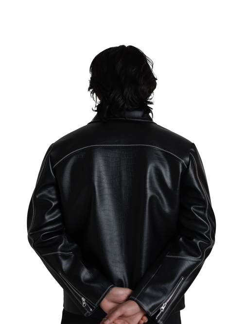 Noir Panelled Jacket