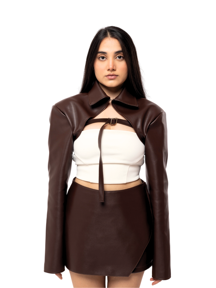 Vintage Brown Co-Ord Set