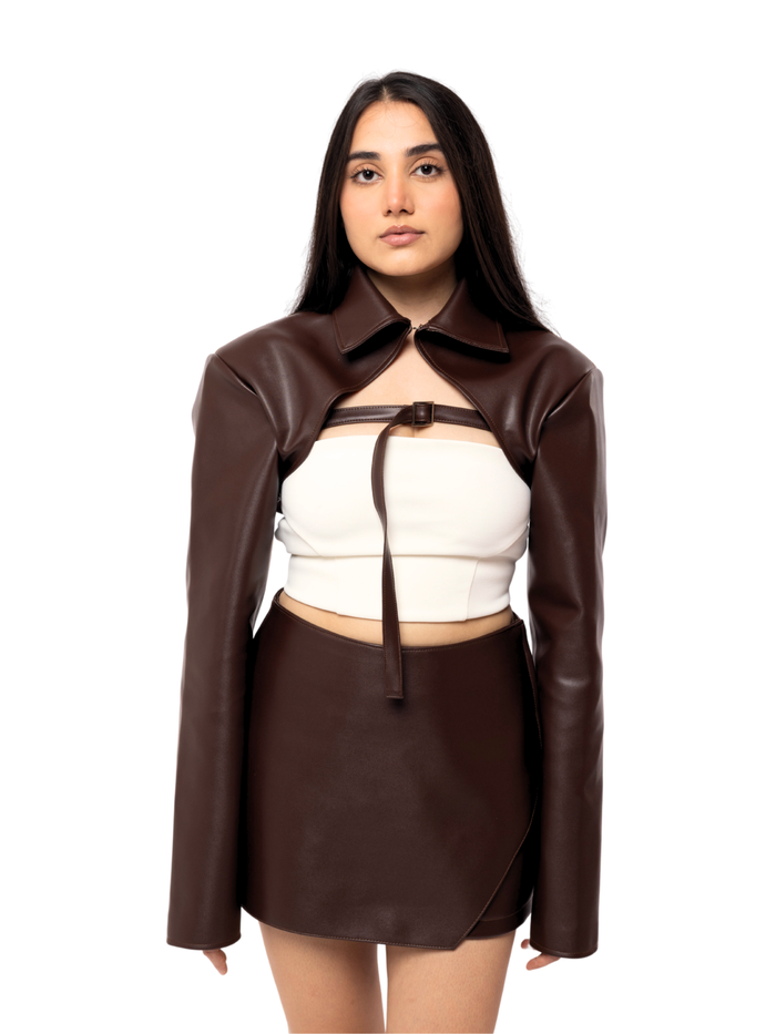Vintage Brown Co-Ord Set